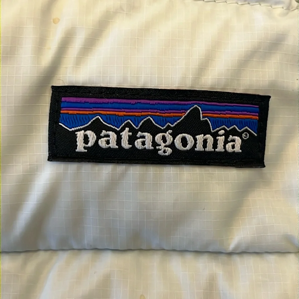 Patagonia Girls Down Jacket‎ Size XL 14 Full Zip Light Blue